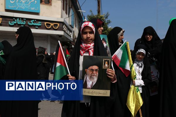 راهپیمایی روز قدس طنین آزادی خواهی برای فلسطین 