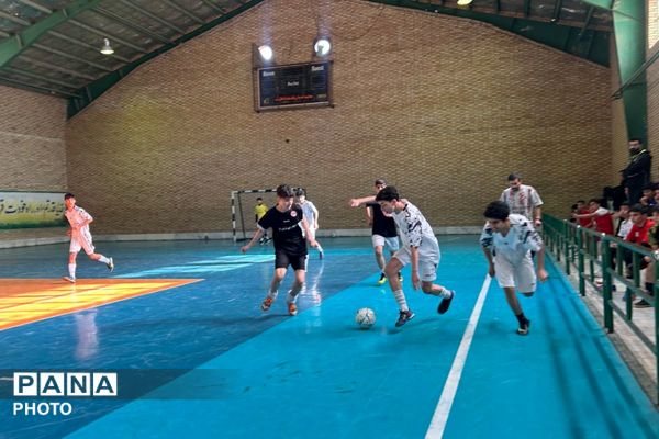 اختتامیه مسابقات فوتسال بین‌مدرسه‌ای پسران جام اقتدار ایران در پردیس