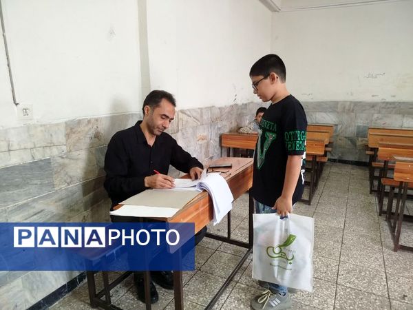  مصاحبه دانش آموزان ورودی هفتم دبیرستان نمونه دانش کاشمر