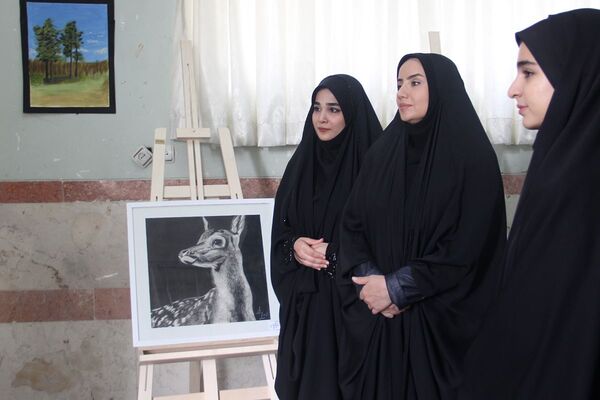 جلوه خلاقیت دانش‌آموزان بنت‌الهدی در هفته «ماها»