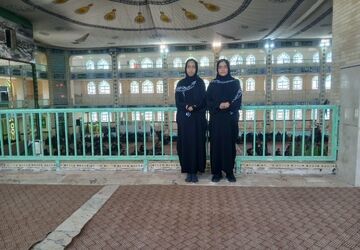 فضای معنوی تاسوعا در حسینیه بزرگ صاحب‌الزمان(عج)