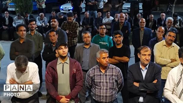 اقتدارحضور مردم رومشکان دراجتماعات شبانه