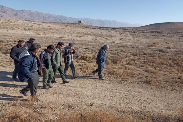 بازدید از قنات روستای پیشی دره جهت لایروبی
