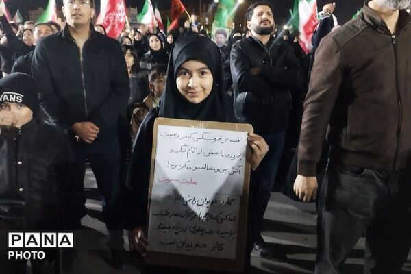 تجمع مردم غیور اسلامشهر در سی شب متوالی