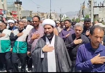 عزاداری شهادت امام صادق(ع) در رودان 