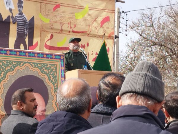 راهپیمایی 22 بهمن در شهرستان فاروج 