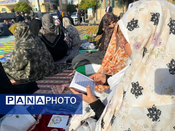 اقامه نماز عید فطر در ایزدشهر