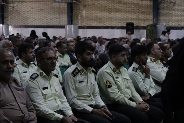 مراسم سالگرد شهدای خدمت در گچساران