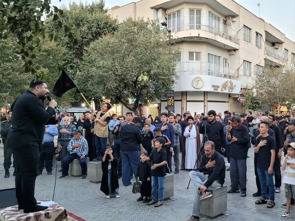 آیین سنتی عزاداری «چهارپایه خوانی» در قم