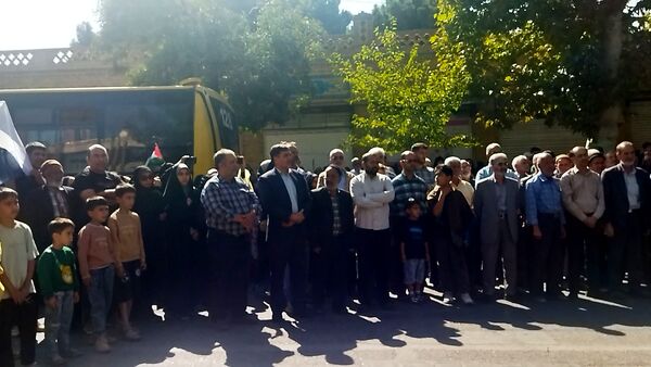 راهپیمایی بشارت نصر در نیشابور 