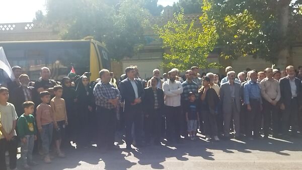 راهپیمایی بشارت نصر در نیشابور 