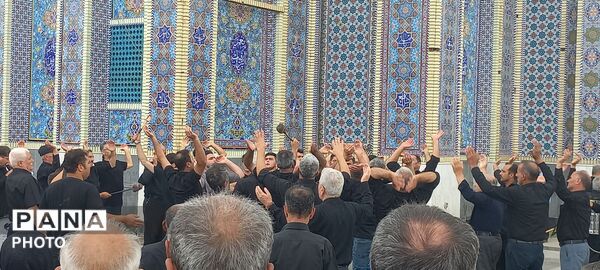 مراسم باشکوه  عاشورای حسینی در حرم سید جلال الدین اشرف