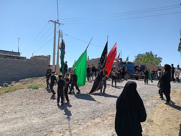 تاسوعای حسینی در روستای گزکوه