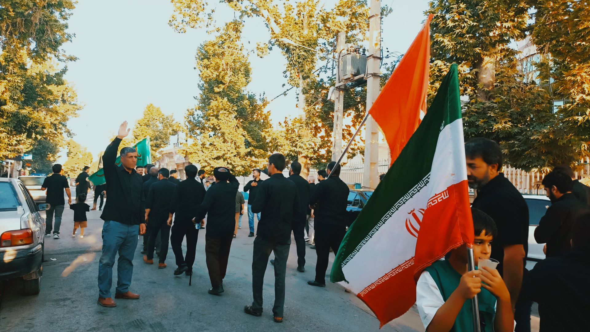 مراسم تاسوعای حسینی در کوهدشت