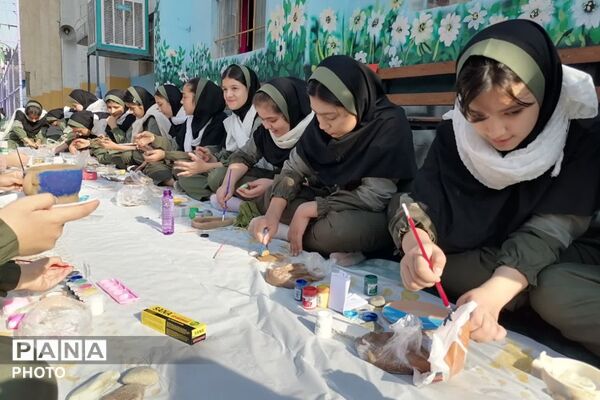  ایستگاه‌ نشاط و شادی در دبستان رضوان