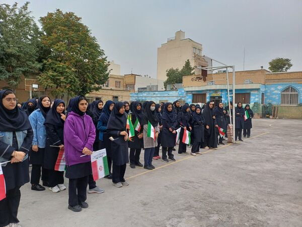 مراسم بزرگداشت شهید سید حسن نصرالله در ناحیه ۲ مشهد