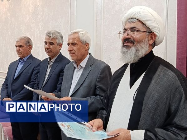 مراسم تجلیل از عوامل هیئت فرهنگیان و دانش آموزی شهرستان کاشمر 