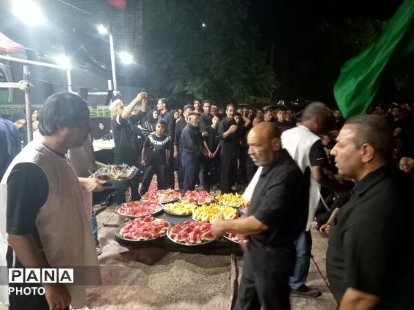 شام غریبان در فدافن نوای عزا در دل روستا