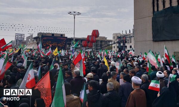 حضور پرشور مردم مشهد مقدس در راهپیمایی روز جهانی قدس