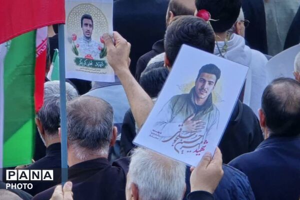 شهر قدس میزبان پیکر ۸ شهید سرافراز