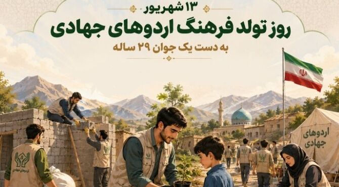  فرهنگ اردوهای جهادی با روحیه خدمت‌رسانی و محرومیت‌زدایی در کشور شکل گرفت
