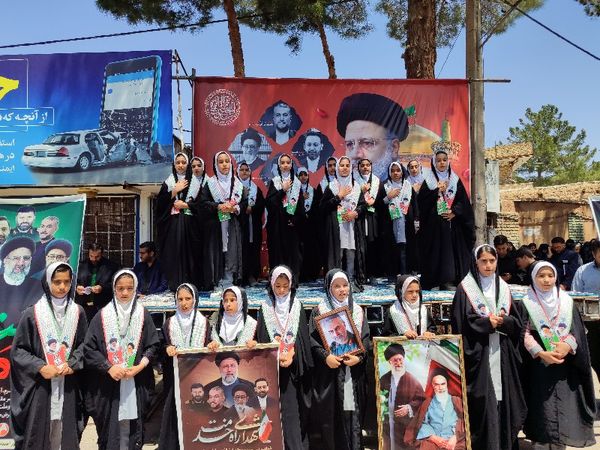 اجتماع پرشور مردم شهید پرور شهرستان جاجرم در مراسم شهادت خادم الرضا و یاران شهیدش 