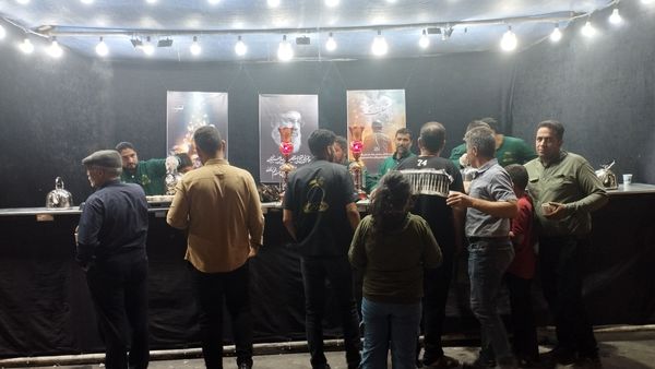 برپایی موکب شهدای مقاومت در شهرستان خلیل‌آباد 