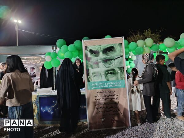 جشن عید غدیر در جوار امامزادگان حاجی‌آباد