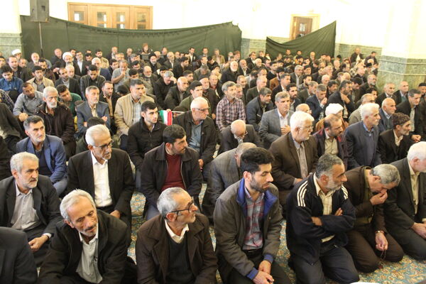 نماز جمعه باشکوه بندپی شرقی