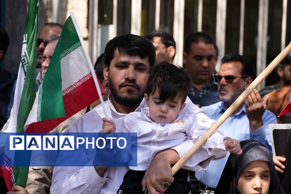 راهپیمایی روز قدس در یزد