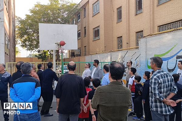 مسابقات ورزشی پدر پسری در دبستان امام علی (ع) شهرری