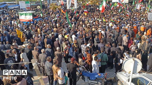  همبستگی مردمی در رزمایش جان فدا درکوهدشت
