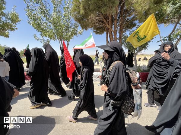 دل‌های جامانده، هم‌مسیر کربلا