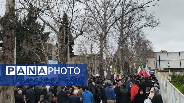 راهپیمایی ۲۲ بهمن در مینودشت