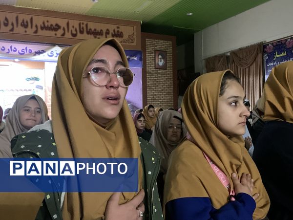 دختران ملاردی در اردوی سیاحتی زیارتی مشهد 