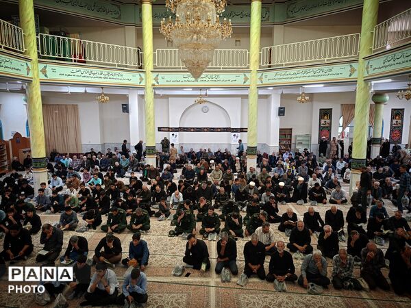 مراسم بزرگداشت رهبر شهید انقلاب اسلامی در کاشمر