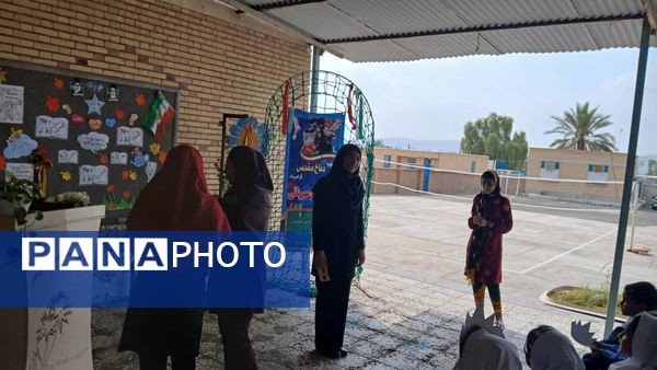 شکوفه‌ها در راه رویش؛ جشن ورود کلاس اولی‌ها در مدرسه شهید مطهری مارم فین