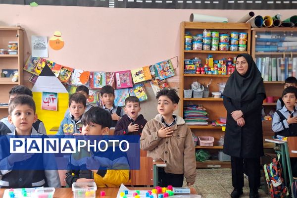 افتتاحیه طرح پژواک در کودکستان‌های قرچک