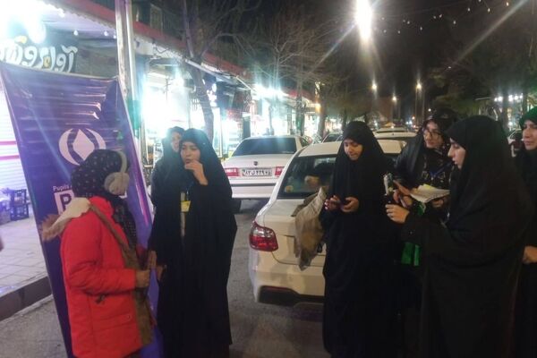 روایت خیابان‌های بناب از اربعین رهبر شهید و شهدای دانش‌آموز