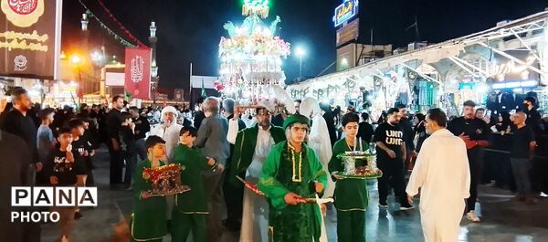 آیین سنتی مشعل گردانی نجفی‌ها
