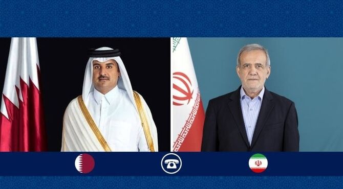 قدردانی رئیس‌جمهور از نقش قطر در کاهش تنش‌ها و پیشبرد روند دیپلماسی