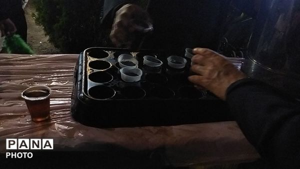 موکب مردمی شهید مصطفی صدر زاده پنجاه شب میزبان وطن پرستان نیشابوری 