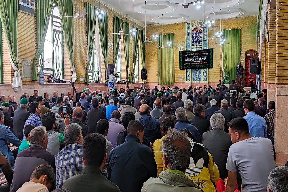 مراسم عزاداری شهادت امام جعفر صادق علیه السلام در حسینیه شهربار