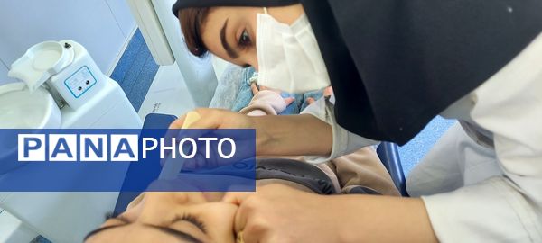 کانکس دارویی و دندانپزشکی رایگان در دبستان پرورش محمدشهر