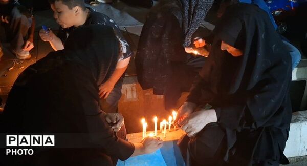 شام غریبان سیدالشهدا(ع) در هیئت جوانان علی‌اکبر شهرک فرهنگیان 