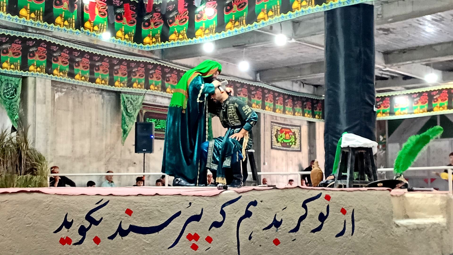 تعزیه‌خوانی مردم روستای مارکده 