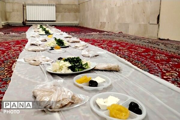 ضیافت افطاری در آموزشگاه شهید مجید دهنوی نیشابور