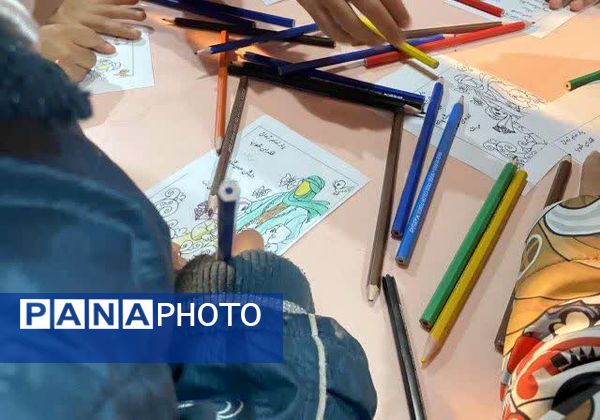 غرفه کودک هیئت انصارالحسین (ع) در جشن نیمه شعبان آزادشهر