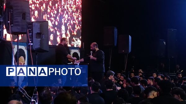 مراسم شب عاشورا در هیئت محبان ابوالفضل نیشابور 