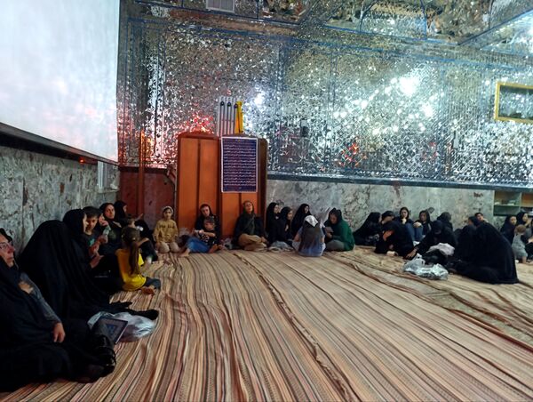 عزاداری شب یازدهم ماه محرم در تکیه ابوالفضلی 